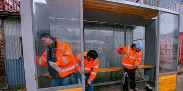Reparación de garitas en Ushuaia