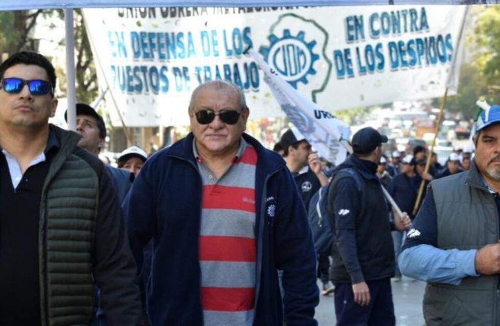 Marcha de la UOM por Nueva Córdoba por las paritarias