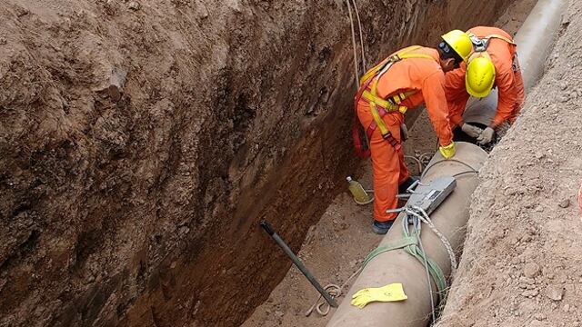 Obra de cloacas en Marqués de Sobremonte\u002E