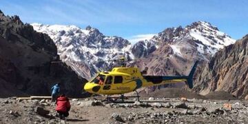 Rescataron a un joven andinista de tan solo 13 años a más de 5\u002E000 metros de altura en el cerro Aconcagua\u002E