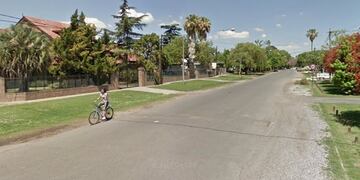 Un taxista asaltado en barrio Fisherton\u002E (Street View)