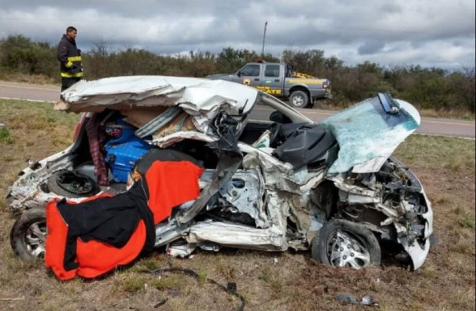 Una fueguina perdió su vida tras accidentarse en una ruta de La Pampa
