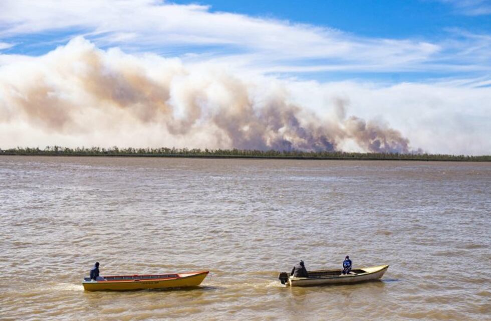 La lluvia lo hizo: el mapa de la NASA que muestra un río Paraná libre de fuego