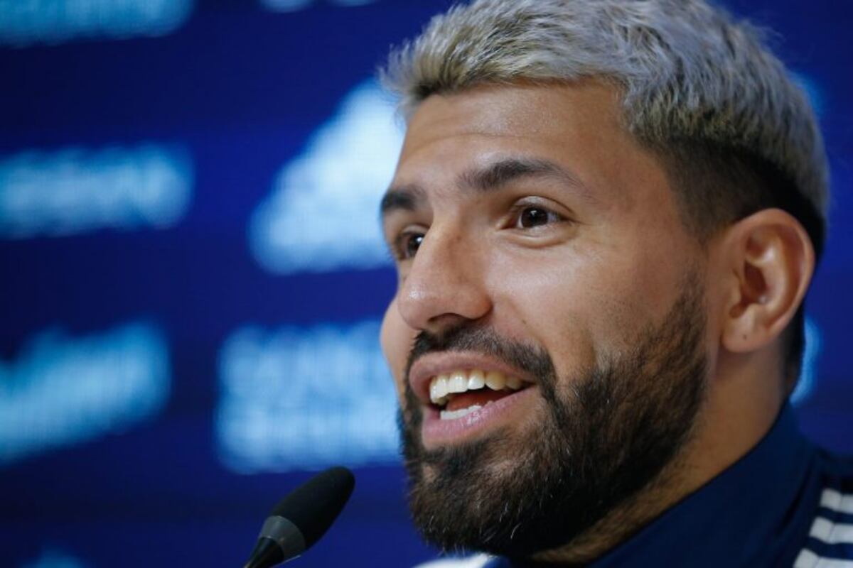 Sergio Agüero habló sobre su relación con Lionel Scaloni\u002E (EFE)