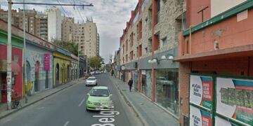 Obras en calle Belgrano