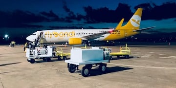 Flybondi voló a pesar del paro general