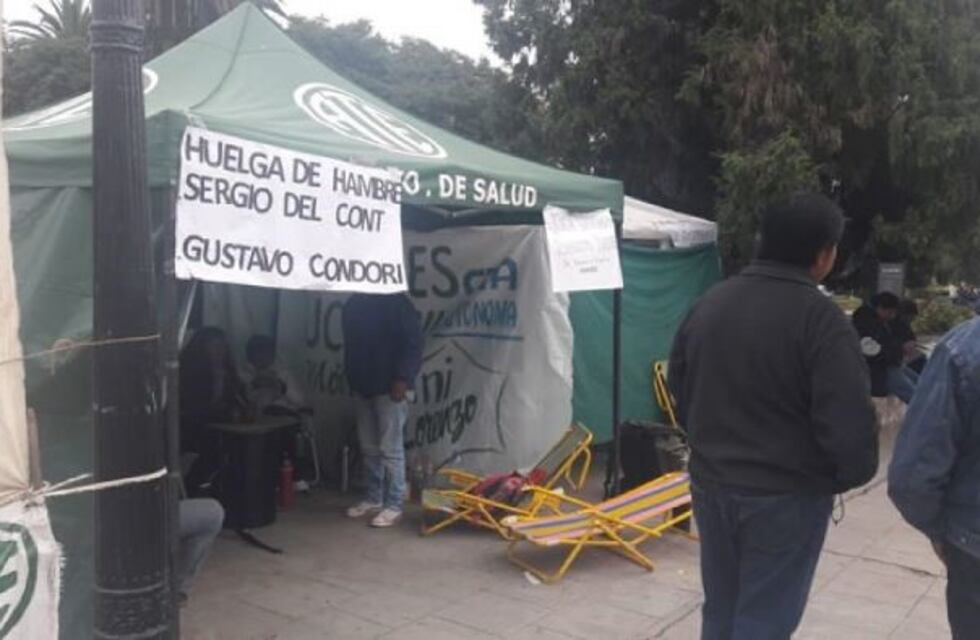 Los empleados de Campo Santo sostienen su huelga de hambre