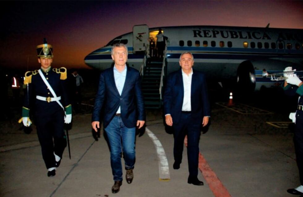 Llegó el Presidente para los actos oficiales de este jueves en Jujuy