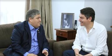 Martín Perez se reunió con autoridades del Consejo de Administración de la Cooperativa Eléctrica (web)