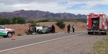 Siniestro vial en Coraya, RN 9, Jujuy