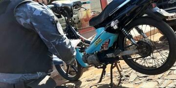 La moto estaba denunciada como robada desde el año 2018\u002E