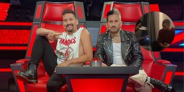 Marcos Olaguibet y Facundo Giovos cantaron Desconocidos.