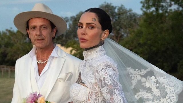 Casamiento Cande Tinelli y Coti Sorokin. Gentileza Instagram.