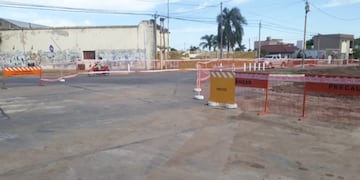 Desvío por Rotonda de Bv\u002E Irigoyen y Fader