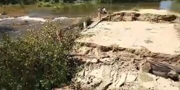 Debido al desborde del Río Bermejo parajes de El Impenetrable se encuentran aislados\u002E