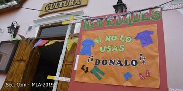 campaña si no lo usas donalo, otros los necesitan