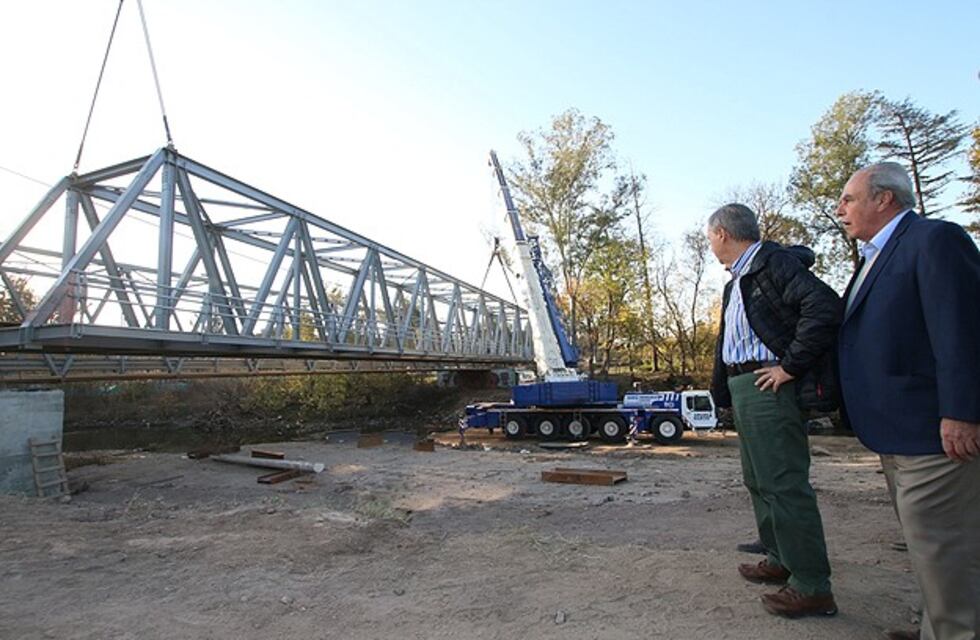 El nuevo Puente Los Carolinos quedará habilitado en agosto