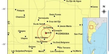 Temblor en Carlos Paz