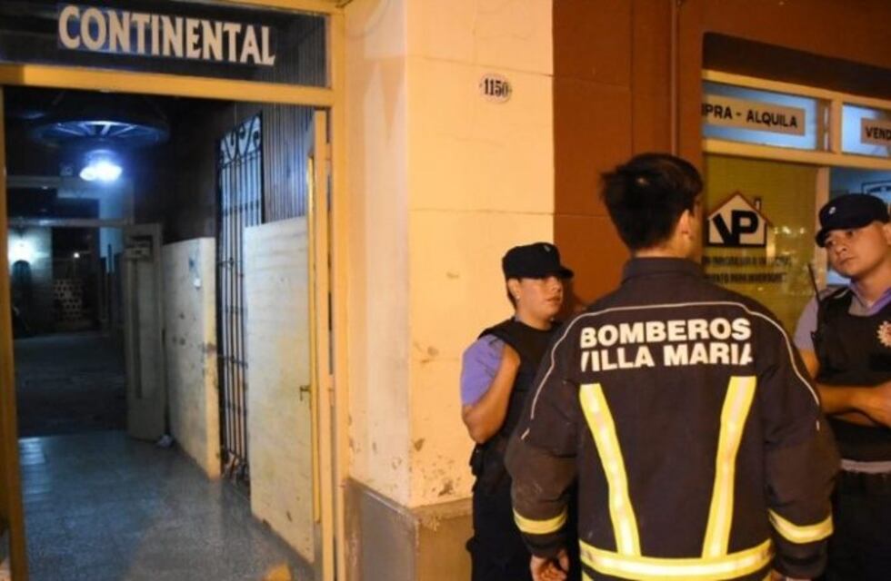 Explotó una habitación de hotel en Villa Maria: hay un herido grave