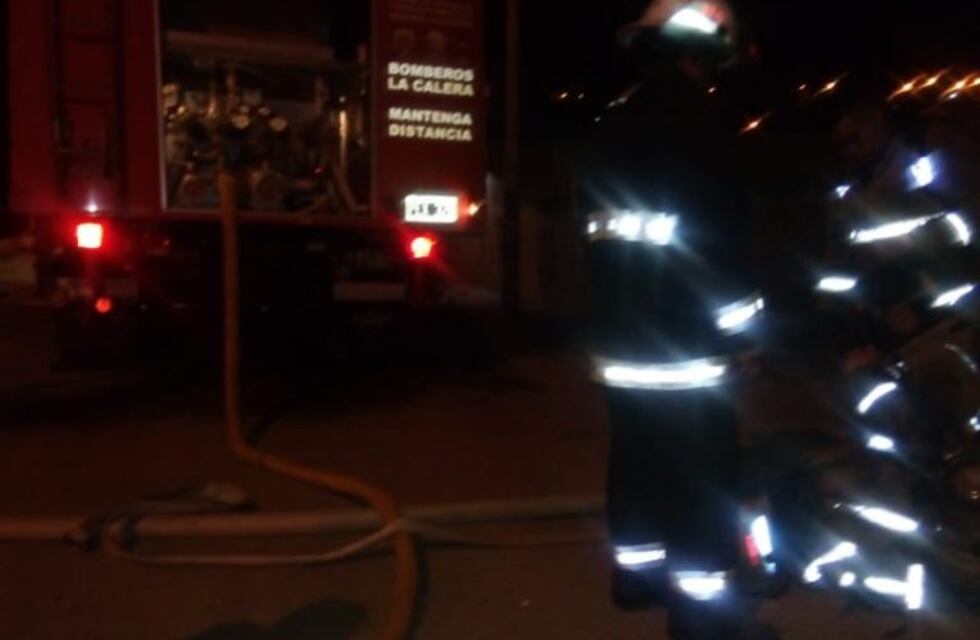Siniestro de incendio en una vivienda en B° Minetti