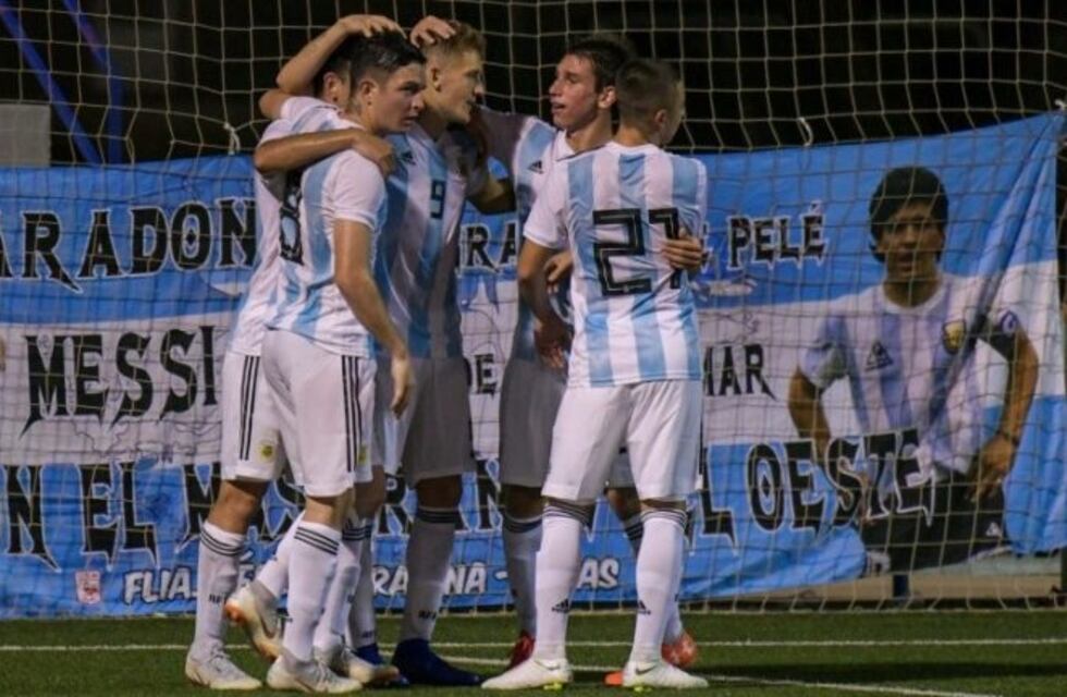 Los goles de un nuevo triunfo del Sub 20