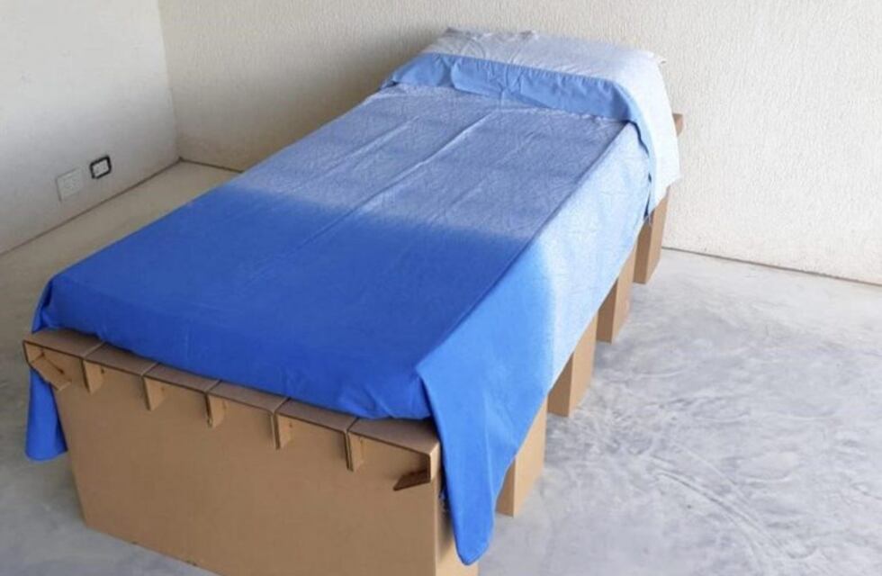 Coronavirus: una empresa rafaelina fabrica camas de cartón