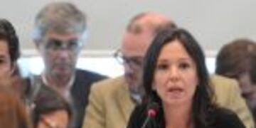 DYN03, MAR DEL PLATA 14/10/2016, CAROLINA STANLEY(MIN. DE DESARROLLO SOCIAL EN EL 52u00ba COLOQUIO DEL INSTITUTO PARA EL DESARROLLO EMPRESARIAL DE LA ARGENTINA (IDEA).FOTO:DYN/PRENSA IDEA mar del plata carolina stanley coloquio de IDEA 2017 en mar del plata reunion entre empresarios y funcionarios del gobierno