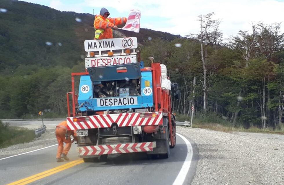 Continúan los trabajos sobre Ruta Nacional 3