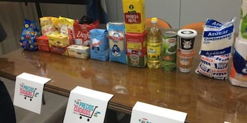 La canasta fue consensuada entre distribuidores y funcionarios del Gobierno provincial (@gbelluati)