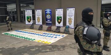Secuestraron 104 kilos de cocaína\u002E