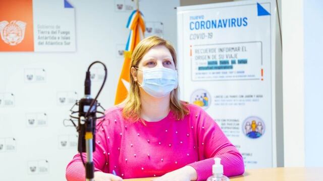 Judit Di Giglio, Ministra de Salud TDF.