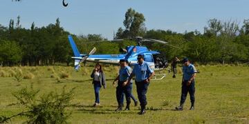 Lucha contra el fuego en Las calles