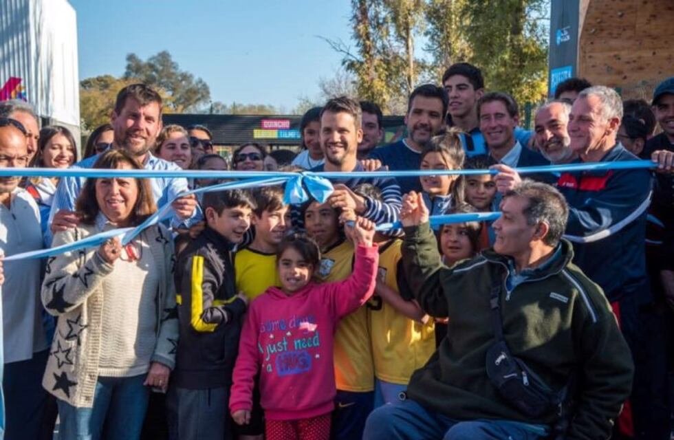 Quedó inaugurado el Parque Deportivo en Alta Gracia
