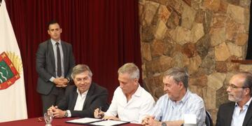 Firma de convenio