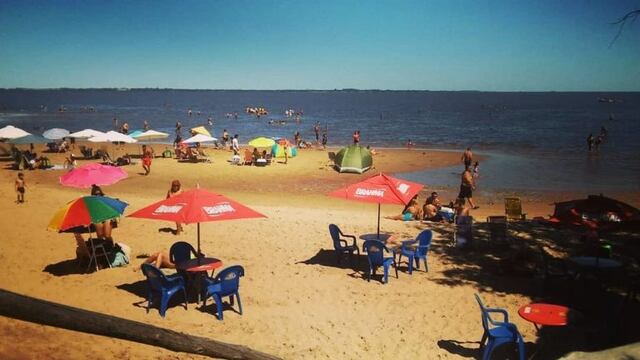 Balneario Ñandubaysal Entre Ríos/Crédito: Instagram