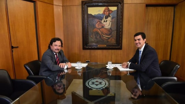 Reunión Urtubey con Sáenz (Prensa Gobierno)