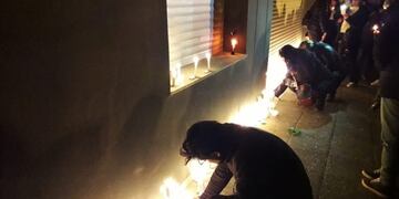 Velas por las docentes