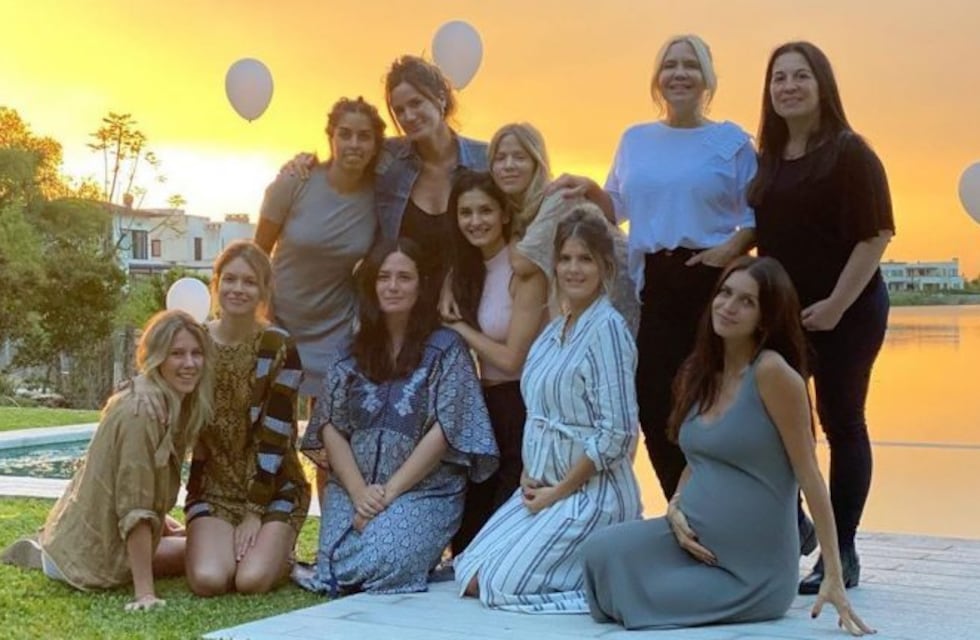 Las amigas de Zaira Nara le organizaron una emotiva despedida y ella les agradeció en las redes