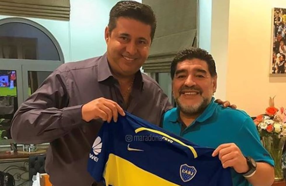Diego Maradona festejó el título de Boca y elogió a Daniel Angelici