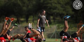 Entrenamiento de Belgrano en Salsipuedes