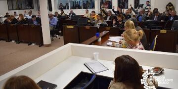 Después de un largo debate, los legisladores aprobaron los créditos\u002E (Prensa Cámara de Diputados)