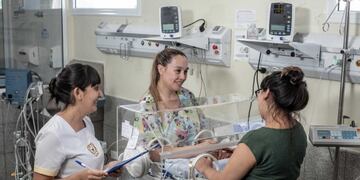 El programa "Creciendo Juntos" por primera vez en el Hospital Zonal