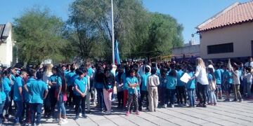 Alumnos escuela Juan Minetti