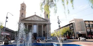 Plaza Pringles ciudad de San Luis