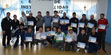 Los Antiguos curso arbitro de fútbol 11