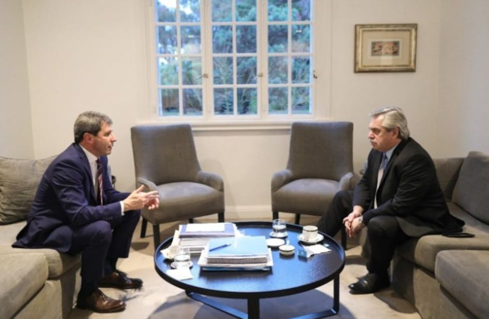 Uñac se reunió con el presidente y obtuvo apoyo para dos obras claves