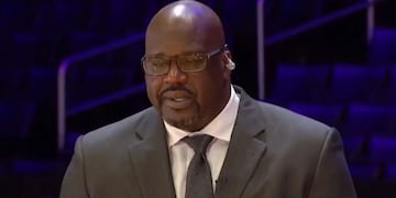 Shaquille O'Neal, devastado por la muerte de Kobe Bryant (Foto: captura video)