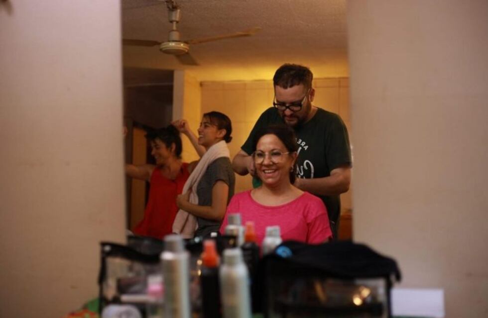 Miss Bolivia filma en Villa Cabello un barrio de Posadas que es el escenario