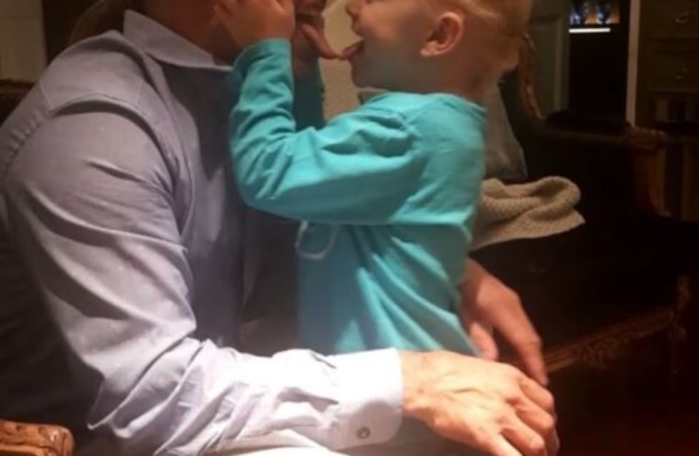 El video de Marcos Di Palma con su hijo que generó repudio en las redes