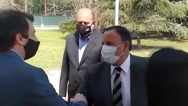 Ricardo Quintela estuvo en las instalaciones de Metalsur por la mañana\u002E (@omarperotti)